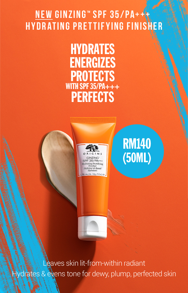 NEW GINZING SPF 35/PA+++ HYDRATING PRETTIFYING FINISHER
